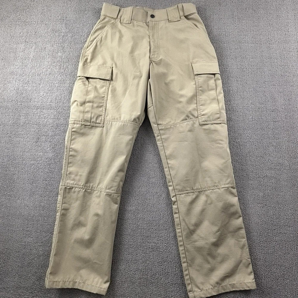 5.11 Tactical Pants Adult Size 30W 32L Tan Cargo Workwear Security Casual Men's
